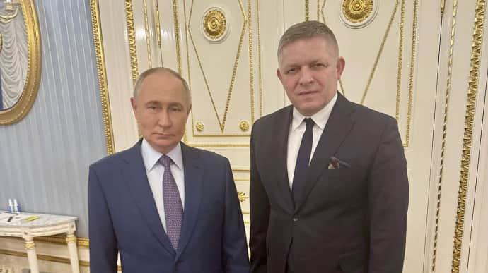 Fico stated that his visit to Putin was a response to Zelensky's remarks.